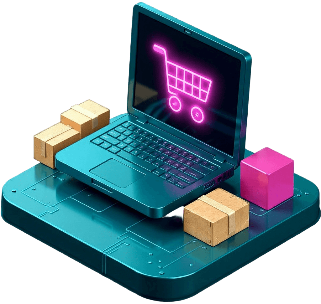 Ілюстрація автоматизації e-commerce